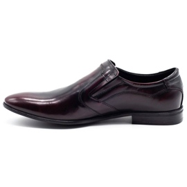 Lukas Muške svečane slip-on cipele 284 cherry crvena 1