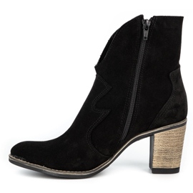 Olivier Crne Lucy visoke potpetice crna 1