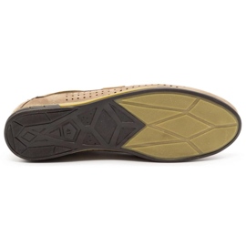 Olivier Muške ažurne cipele 563 bež boje 1