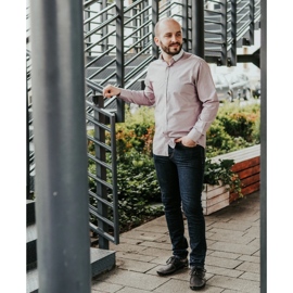 Mario Pala Muške ažurne cipele 563 crne crno 2