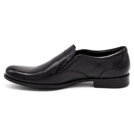 Kampol Muške svečane slip-on cipele 343/17 crne crno 1