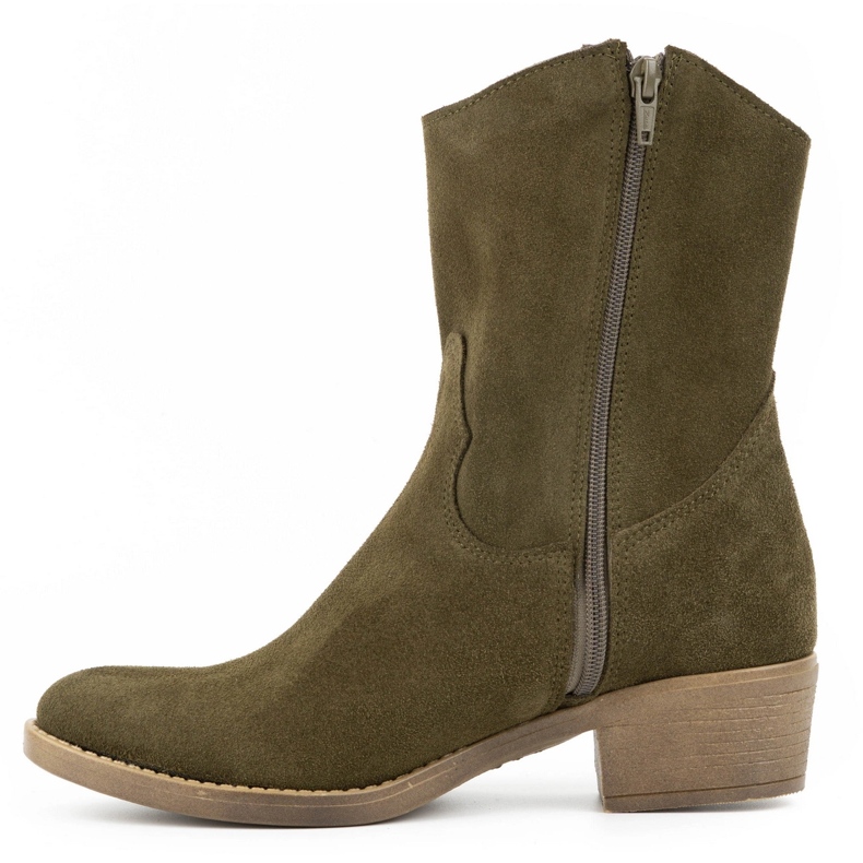 Olivier Ženske čizme na visoku petu Angela zelene boje zelena 1