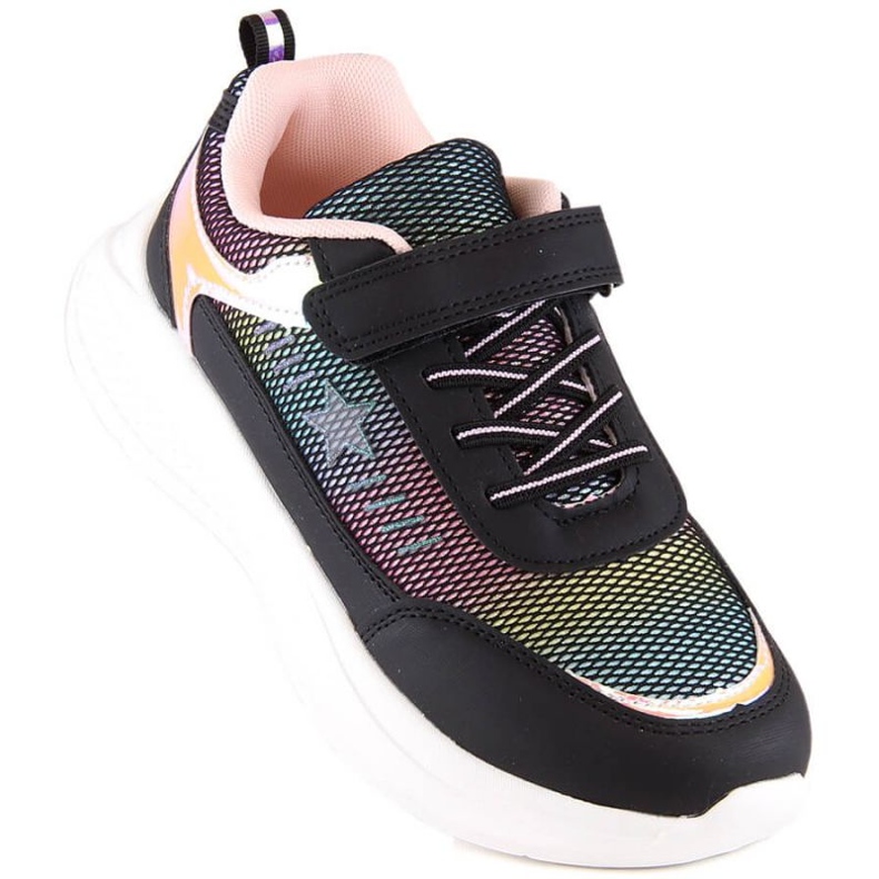 Sportske cipele na čičak Miss EVE422 crne crna 1