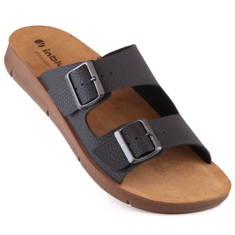 Udobne papuče Inblu M CM000028-014 crno 1