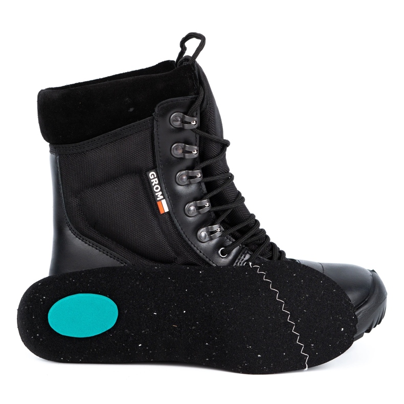 Olivier Vojne taktičke čizme za zaštitu Grom 1138 crne crna 1