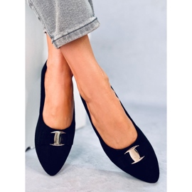 Janya Crne ženske balerine crna 1