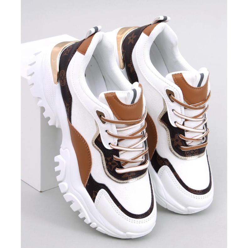 BM Nesbit bijele tenisice na wedge bijela 1