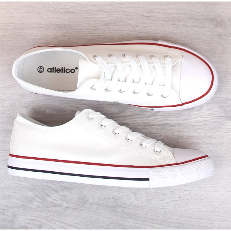 Muške bijele tenisice Atletico niske tenisice bijela 2