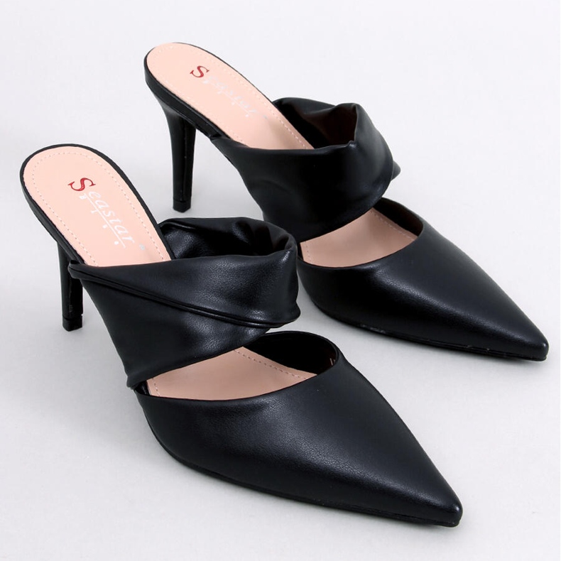 Charisse Crne sandale na stiletto petu crno 1