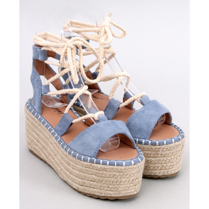 BM Marge L. PLAVE wedge espadrile plava 1