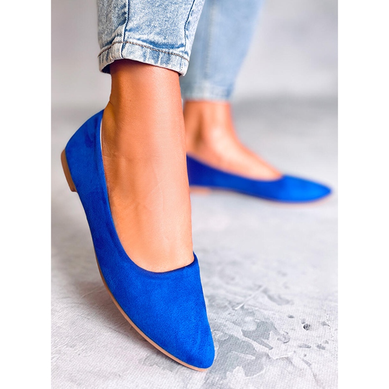 Seastar Keys Sky Blue kožni uložak balerinke plava 1