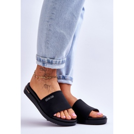 Ženske papuče s platformom Big Star LL274930 crne crno 1