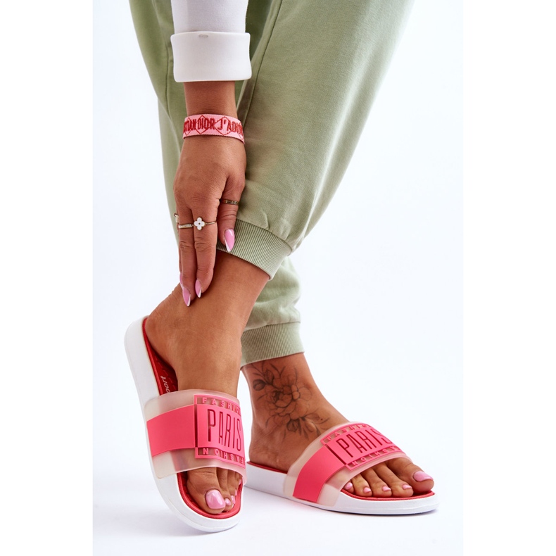 Ženske sportske papuče Neon Pink Sunrise ružičasta 2