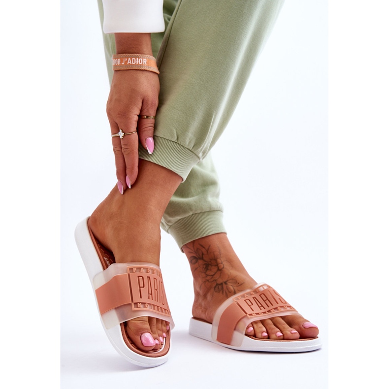 Ženske sportske papuče Nude Sunrise ružičasta 2