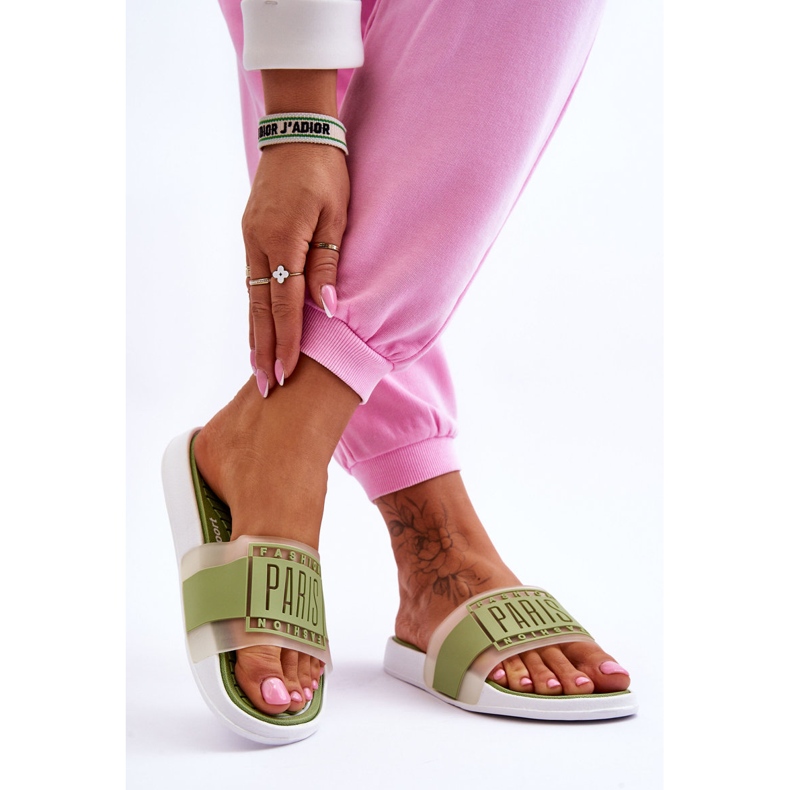 Ženske sportske papuče Green Sunrise zelena 2