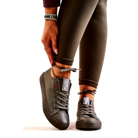 Niske tenisice Big Star JJ274004 Kaki zelena 2