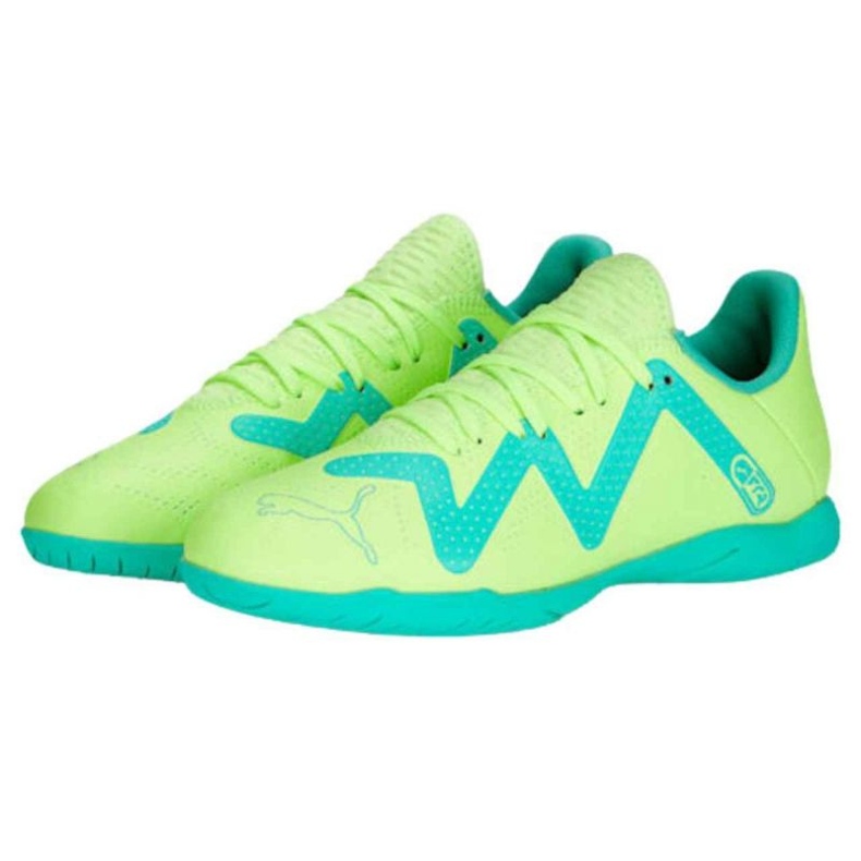 Puma Future Play It Jr 107204 03 tenisice za nogomet zelena zelena 1