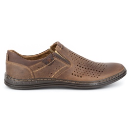 Polbut Muški Brogues 401 Summer Brown smeđa 1
