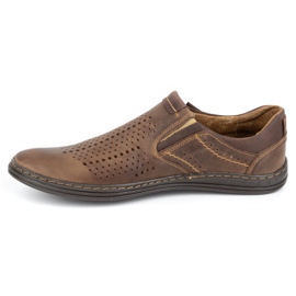 Polbut Muški Brogues 401 Summer Brown smeđa 2
