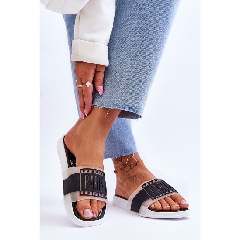 Ženske sportske papuče Black Sunrise crna 2