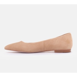 Marco Shoes Lagane balerinke bež 2