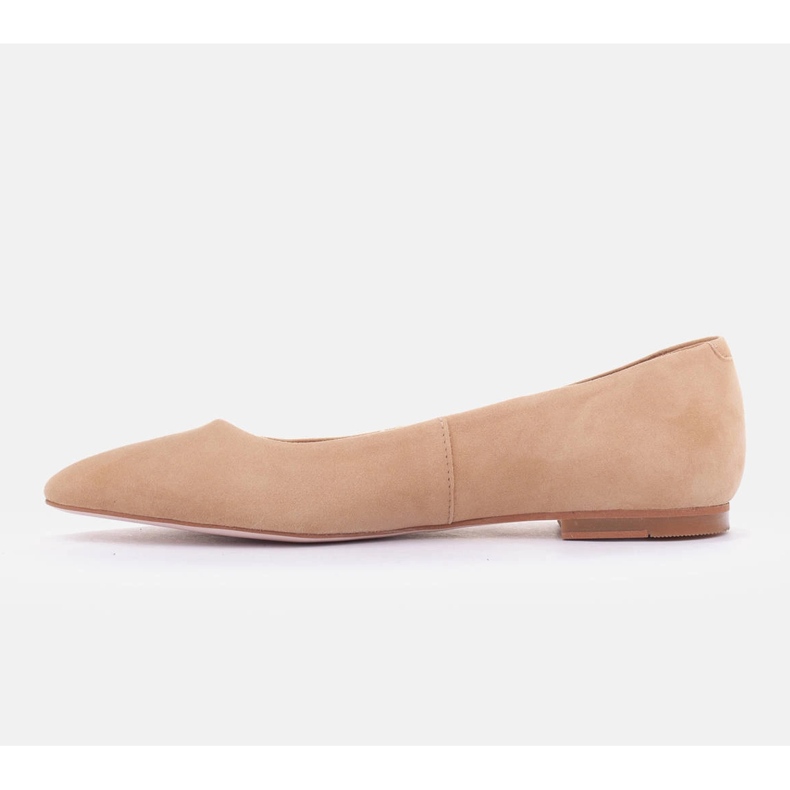 Marco Shoes Lagane balerinke bež 2