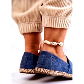 Klasične espadrile Big Star JJ274902 Plave plava 4