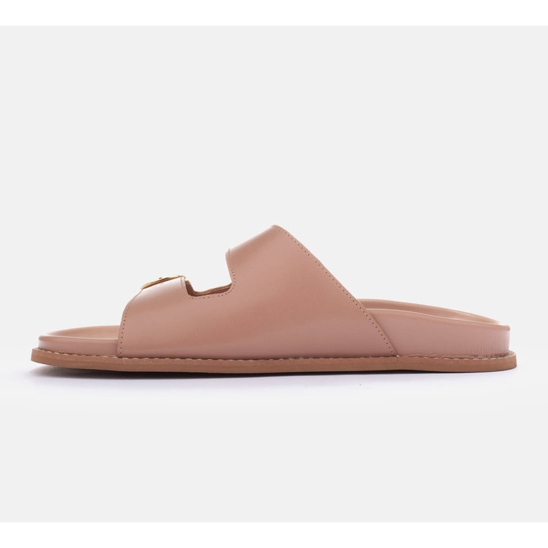 Marco Shoes Papuče s kopčama bež 1