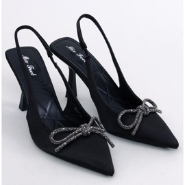 Hannah crne cipele s otvorenom petom crno 1