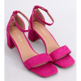 Rocco Fuchsia sandale na nisku petu ružičasta 1
