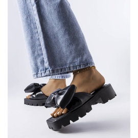 Seastar Crne patike s traktorskim potplatom iz Bosséa crno 2