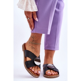 Vinceza Ženske crne Kenley ravne pete crna 1