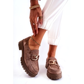 Lemar Ženske antilop svijetlo smeđe cipele s ukrasom smeđa 3