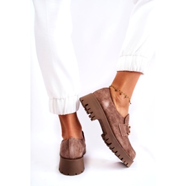 Lemar Ženske antilop svijetlo smeđe cipele s ukrasom smeđa 4