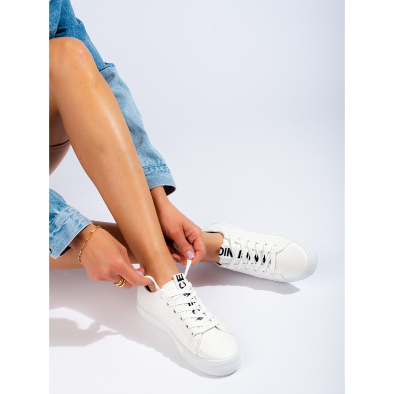 Shelovet bijele klasične sportske cipele bijela 1