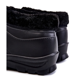 PM2 Muške izolirane pjenaste kišne čizme crne Tanyo crna 4