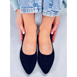 Ažur balerinke Forlani Black crna 1