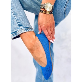 Ažur balerinke Forlani Blue plava 2