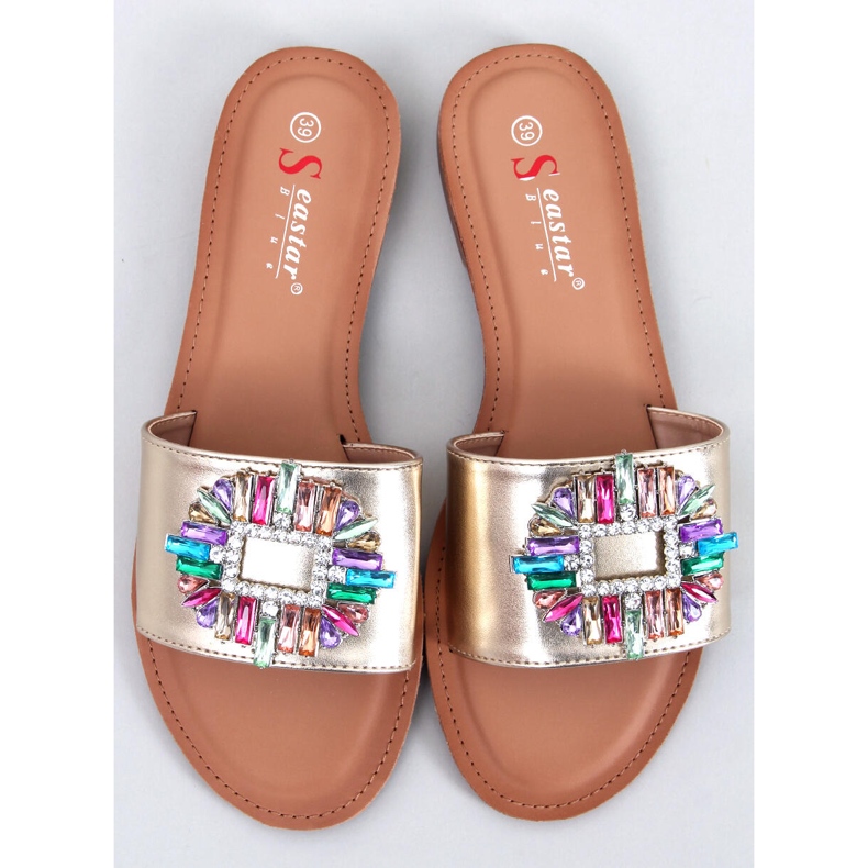 Seastar Lowell kameni tobogani zlatne boje zlatna 1