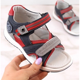 McKeylor 47700 višebojne sandale na čičak za dječake višebojan 1