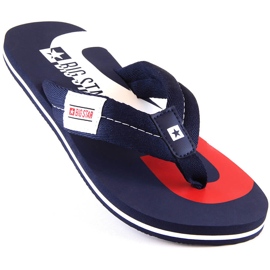 Muške papuče Big Star JJ174528 plava 1