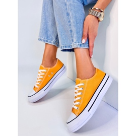 BM Fargis Yellow ženske klasične tenisice žuta boja 1