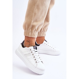 Ženske sportske cipele bijele i crne Budite prve! bijela 2