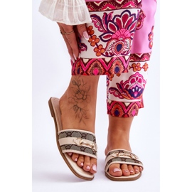 Klasične ravne potpetice bež Marlene 1