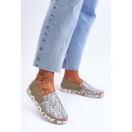 Ženske kožne natikače Maciejka 03512-51 Zelena 2