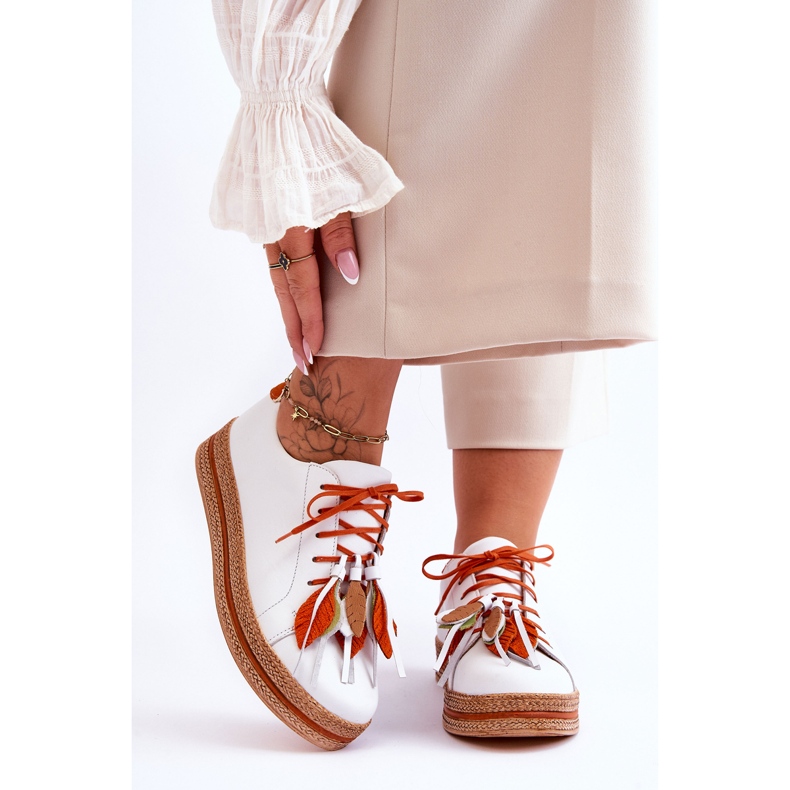 Kožne Cipele Maciejka 04550-11 Bijele bijela 1