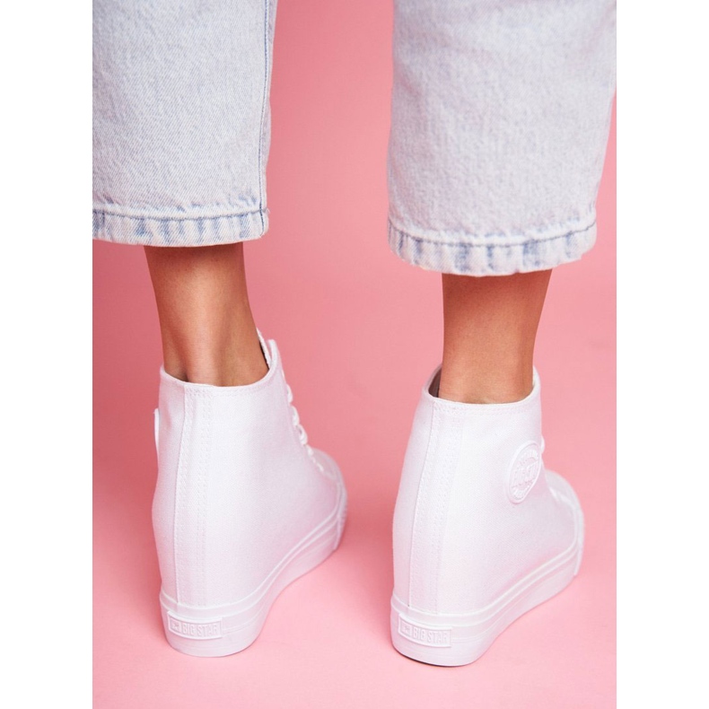 Ženske tenisice Big Star White FF274A192 bijela 2