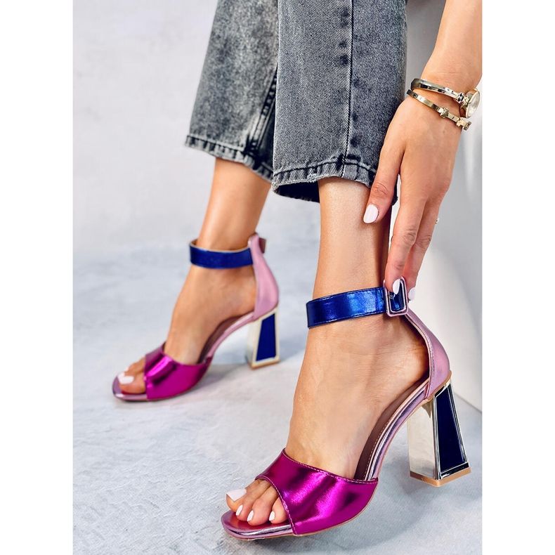 Seastar Sandale s geometrijskom petom marke Marshmello Rose ružičasta 1