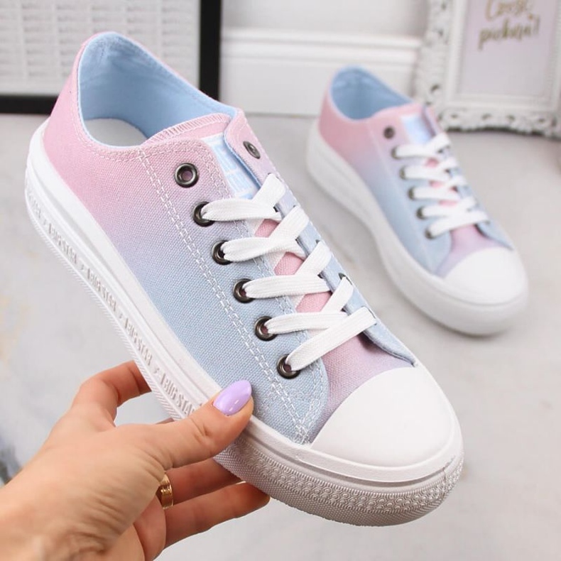 Tenisice s platformom Big Star W INT1876B višebojne višebojan 1