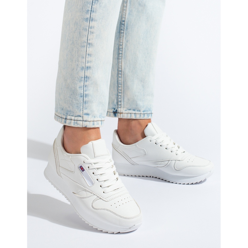 Shelovet ženske bijele sportske cipele bijela 1